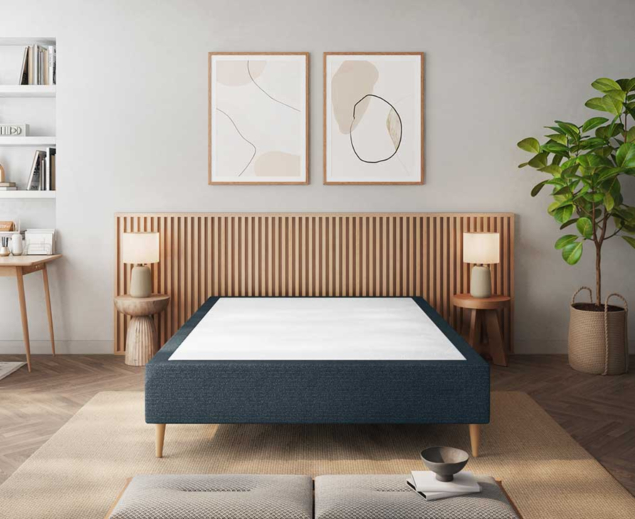 Sommier Tapissier Cronos Bleu - 140x200 cm