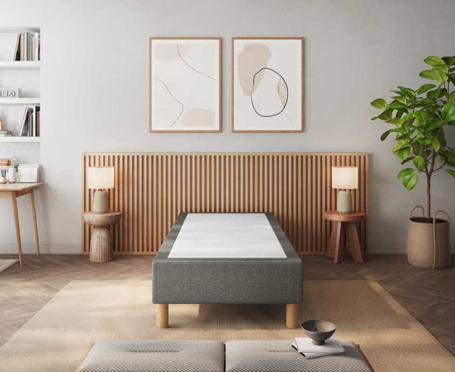 Sommier Tapissier Cronos Gris - 70x200 cm