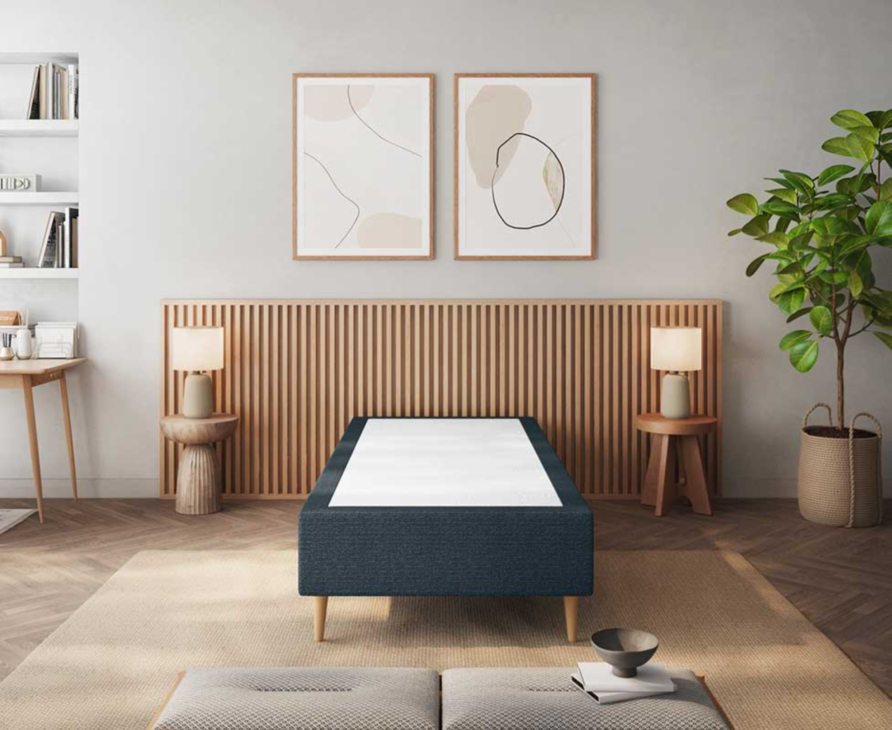 Sommier Tapissier Cronos Bleu - 80x200 cm