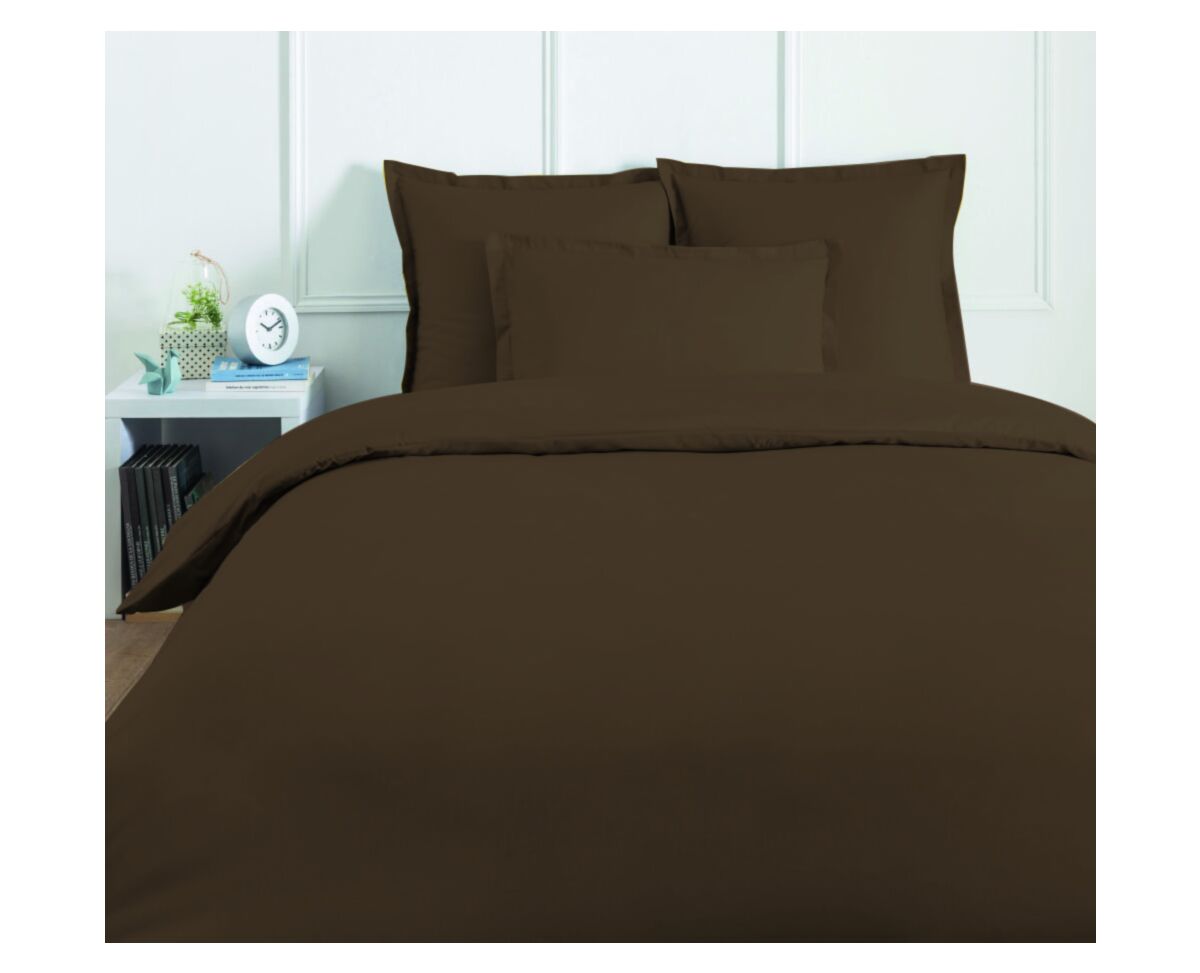Housse De Couette 200x200 Avec Taies Carrées Summer Flower Pur Coton