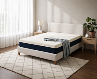 matelas Aurore 120x200 cm ressorts ensachés confort équilibré