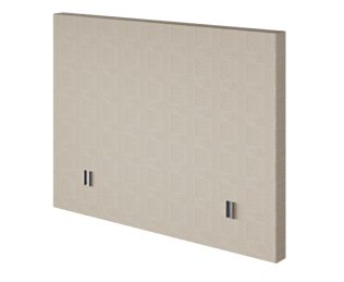 Tête de lit Kahaia Nika Beige 120 - H120 cm