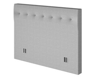 Tête de lit Kalmia Ashgrey 200 - H120 cm