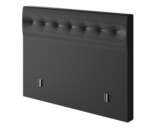 Tête de lit Kalmia S Noir 140 - H100 cm