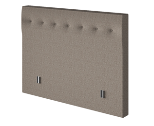 Tête de lit Kalmia Taupe 100 - H120 cm