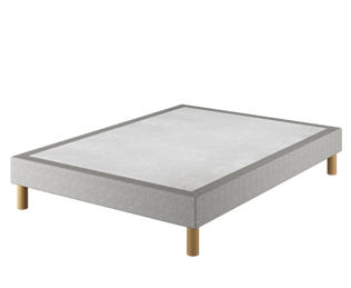 Sommier Tapissier Calla Deco Ashgrey - 160x200 cm