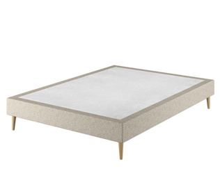 Sommier Tapissier Cosmos Deco Beige - 160x200 cm