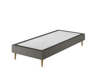Sommier Cosmos Deco Gris - 120x190 cm