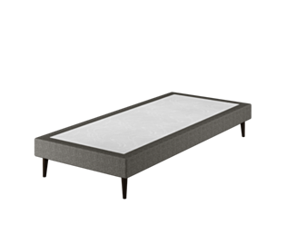Sommier Tapissier Cirse Deco Gris - 80x200 cm