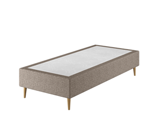 Sommier Tapissier Cronos Taupe - 90x200 cm