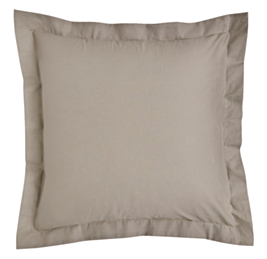 Taie d'oreiller Coton Vison - 50x70 cm