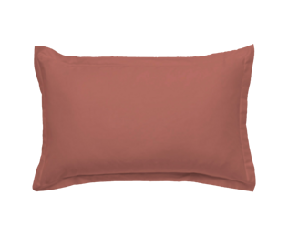 Taie d'oreiller Coton Terracotta - 40x60 cm