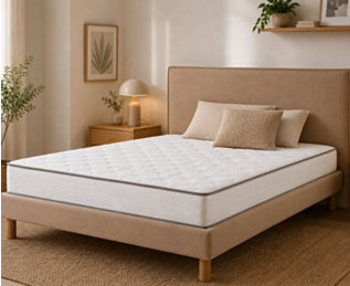 Ensemble literie Leon beige- 140x190 cm 
