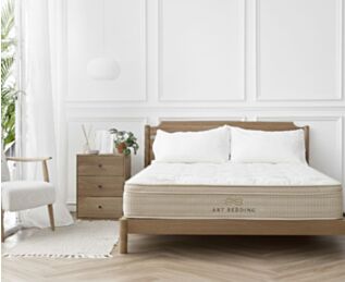 Matelas à ressorts ensaché Hybride 90x200 cm 