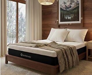 Matelas à mémoire de forme 90x190 cm 
Mousse Haute résilience 