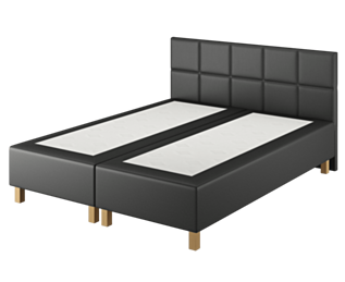 Boxspring Forbes Cabernet Noir - 90x200 cm
