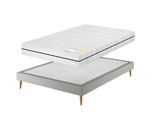 Ensemble Adam / Cirse Deco Anthracite - 140x200 cm