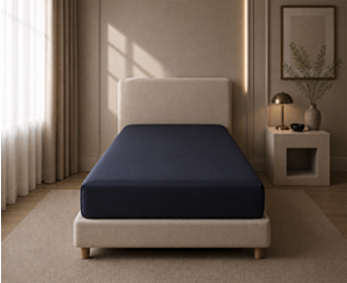 Ambiance drap-housse Satin Midnight Bonnet 35 - 90X190