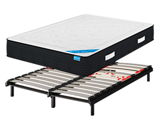 Ensemble Ebene / Flex Extra Fixe - 160x200 cm