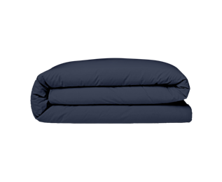 Housse de couette Satin Marine - 240x260 cm