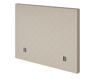 Tête de lit Kahaia Nika Beige 100 - H100 cm