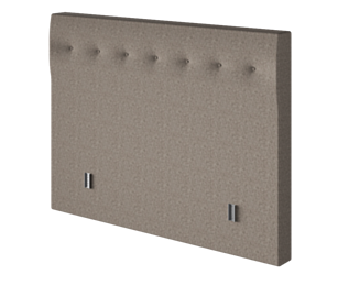 Tête de lit Kalmia Taupe 160 - H120 cm