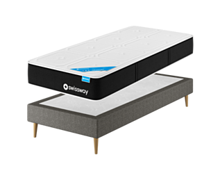 Ensemble Newport / Calla Deco Gris  90x200 cm