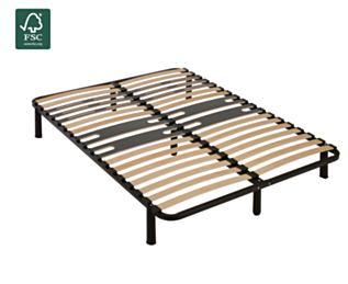 Sommier à latte en kit Optikit 140x200 cm