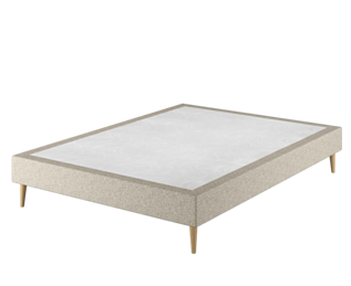 Sommier Tapissier Calla Deco Beige - 140x190 cm