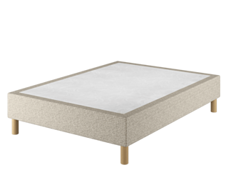 Sommier Tapissier Cronos Beige - 140x190 cm