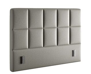 Tête de lit Cozy Cabernet Anthracite 90 - H105 cm