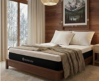 Matelas à mémoire de forme 90x200 cm 
Mousse Haute résilience 