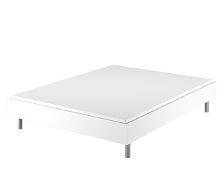 Lit German Blanc - 140x200 cm