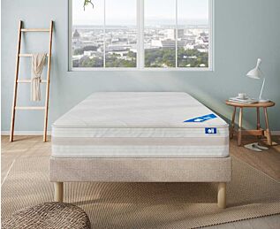 Matelas Ressorts ensachés Aerovisco à mémoire de forme160x200 cm 
