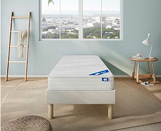 Matelas en latex Supralatex en mousse hybride 90x190 cm 