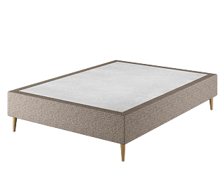 Sommier Tapissier Cronos Taupe - 140x200 cm
