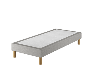 Sommier Tapissier Calla Deco Ashgrey - 80x200 cm