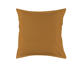 Taie d'oreiller Coton Curry - 63x63 cm