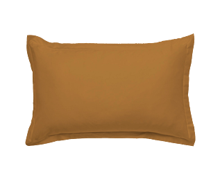 Taie d'oreiller Coton Curry - 40x60 cm