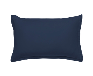 Taie d'oreiller satin Marine - 50x70 cm