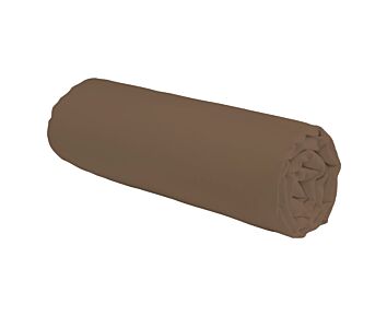 Drap-housse Coton Taupe Bonnet 25 - 90x200 cm