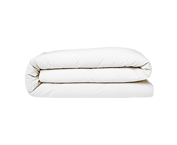 Housse de couette Percale Blanc - 220x240 cm