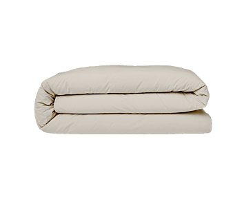 Drap-housse Percale Gris Clair Bonnet 35 - 140x190 cm - Le Roi du Matelas