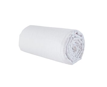 Protège matelas 80x200 cm en coton MOLLETON forme drap housse