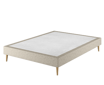 Sommier Tapissier Calla Deco Beige - 160x200 cm