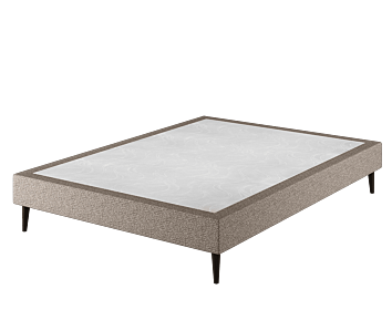 Sommier Tapissier Calla Deco Taupe - 140x200 cm