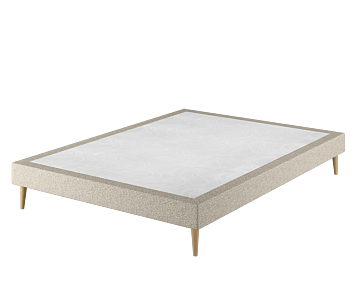 Sommier Tapissier Cirse Deco Beige - 140X190 cm