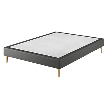 Sommier Tapissier Cirse Deco Gris - 140x190 cm - Le Roi du Matelas