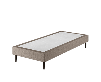 Sommier Tapissier Calla Deco Taupe - 90x190 cm