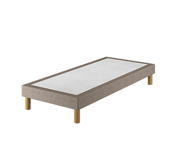 Sommier Tapissier Cirse Deco Taupe - 70x200 cm